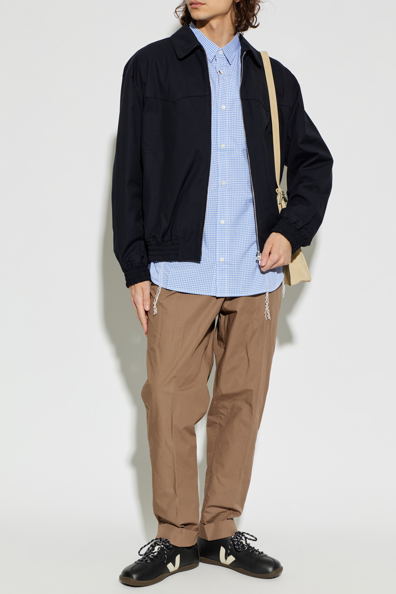 Blue Shirt with a checked pattern Comme des Garçons Homme Plus
